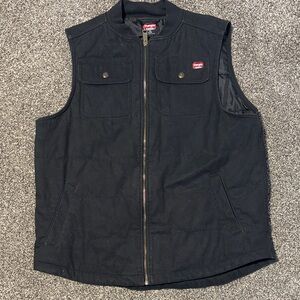 Wrangler Men's Black Utility Vest